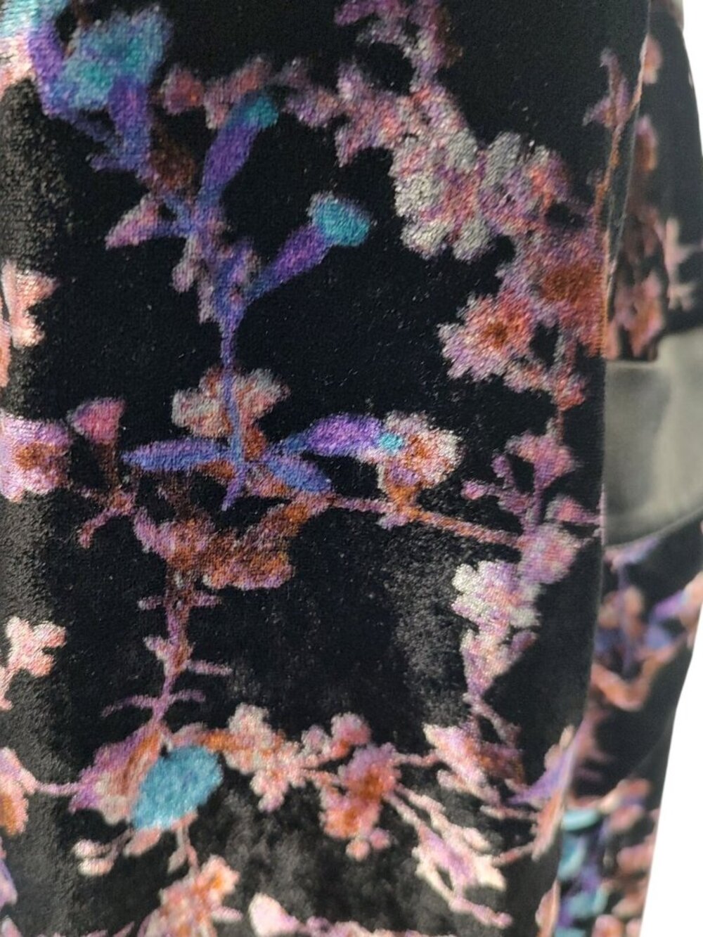 Victoria's Secret Floral Burnout Velvet Long Robe XS - Picture 6 of 13